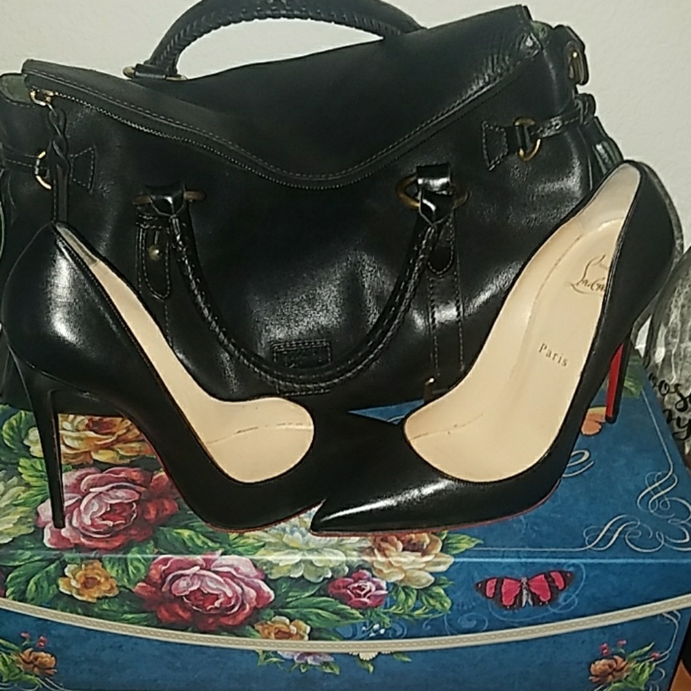 Christian Louboutin (So Kate 120mm) Leather